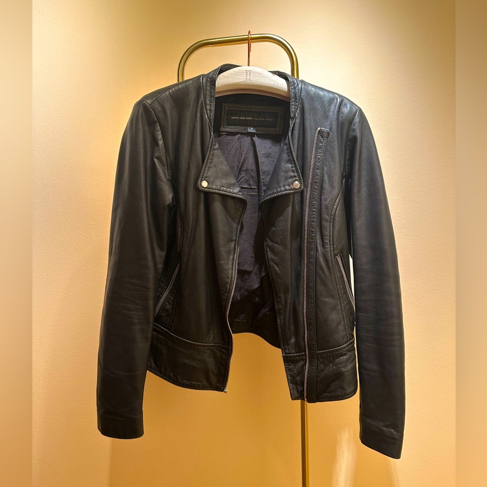 Marc New York | Andrew Marc Black Leather Jacket